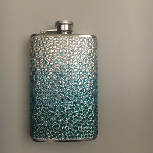 Rhinestone flask